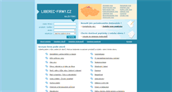 Desktop Screenshot of liberec-firmy.cz